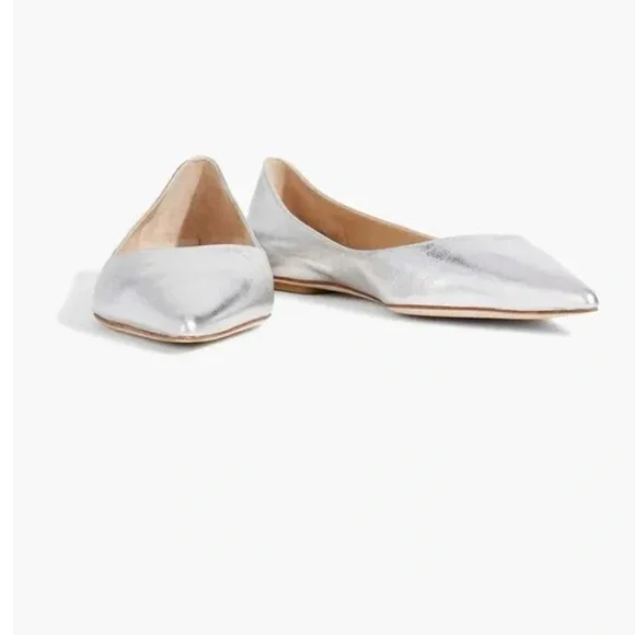 Perfect Holiday Shoe!
Stuart Weitzman Emilia Silver Women's Flats - Picture 2 of 12
